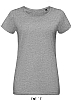 Camiseta Mujer Martin Serigrafia Digital Sols - Color Gris Mezcla